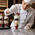 Glass Sundae Glass 350ml for Dessert Presentation (Pack of 12)