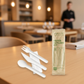 Paper Cutlery Kit 4-in-1 60mm for Catering & Events (Pack of 250)