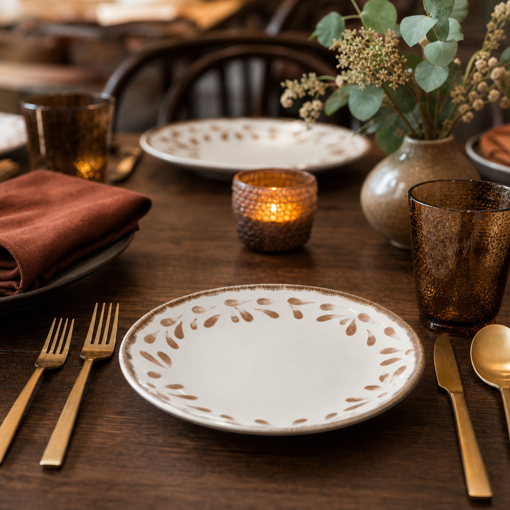 Coupe Plates 165mm Terracotta for Dining Experiences (Pack of 12)