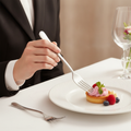 18/0 Stainless Steel Dessert Forks for Elegant Dining (Pack of 12)
