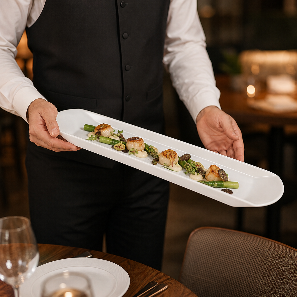 Platter 560mm Porcelain for Hotels & Catering