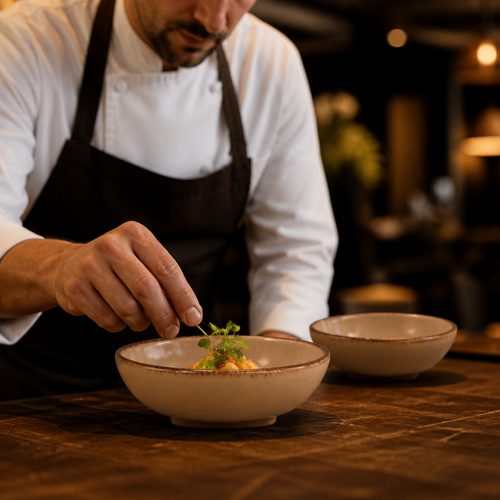 Terramesa Mustard Tasters Bowls 130mm for Dining Experiences - Pack of 12