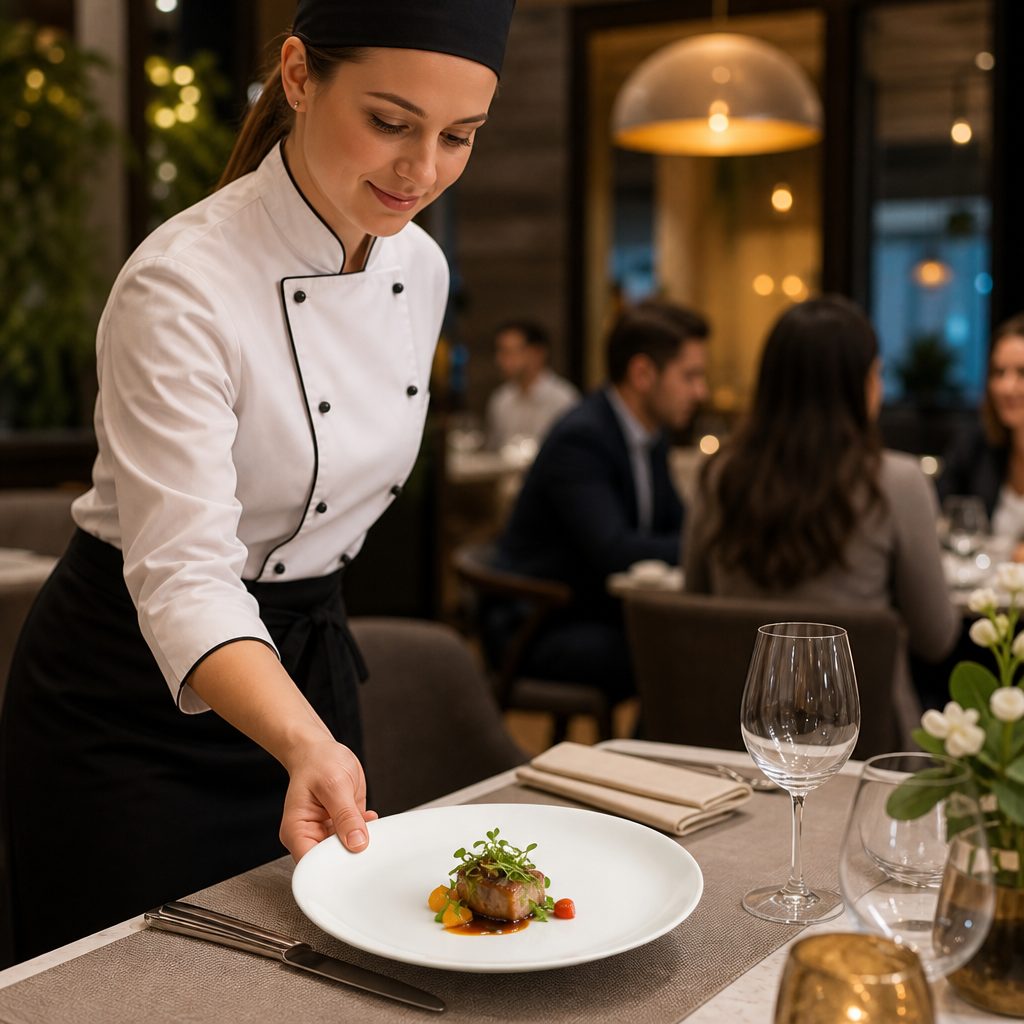 Coupe Plates 228mm Vitrified Ceramic for Restaurants (Pack of 12)