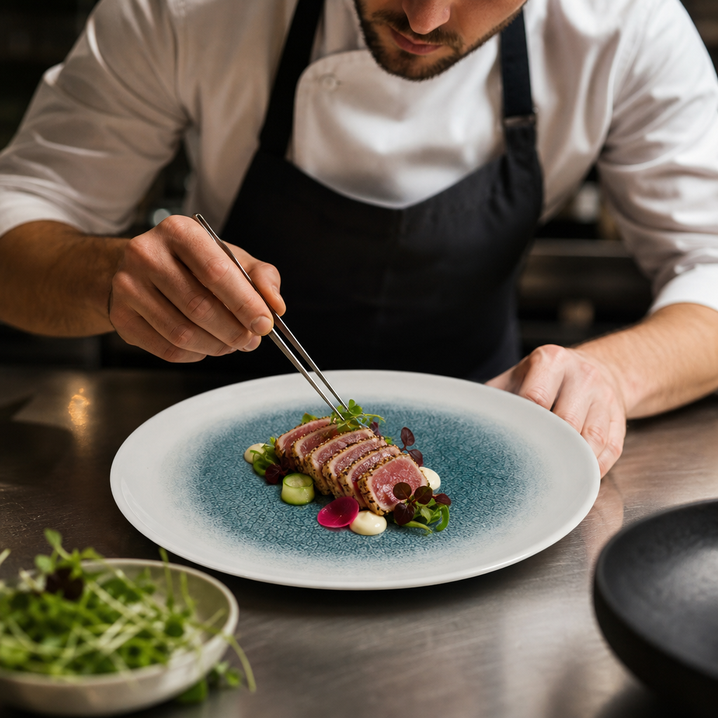Round Trace Plate 286mm Porcelain for Dining Experiences (Pack of 12)