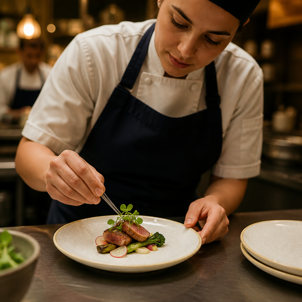 Stonecast Round Dishes in Barley White 160mm for Casual and Fine Dining