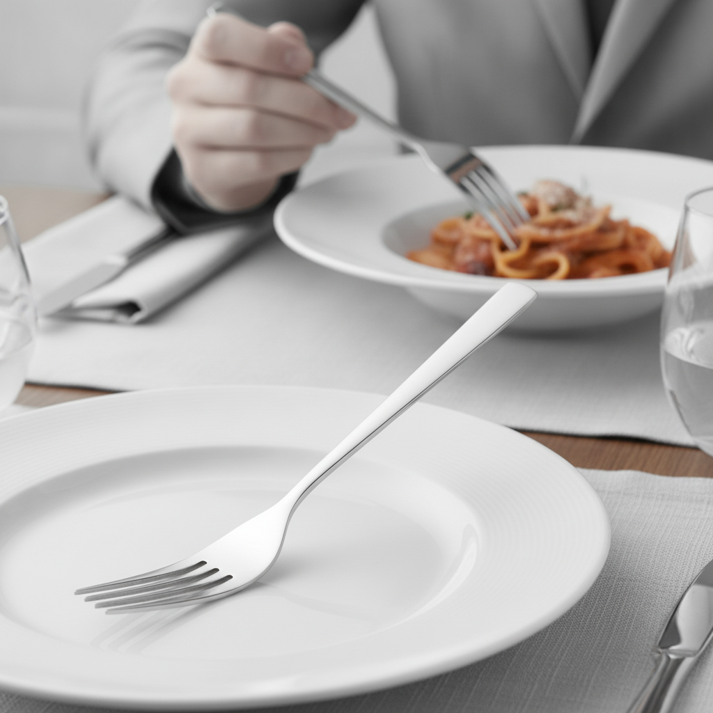 18/10 Stainless Steel Table Forks for Hospitality Use (Pack of 12)
