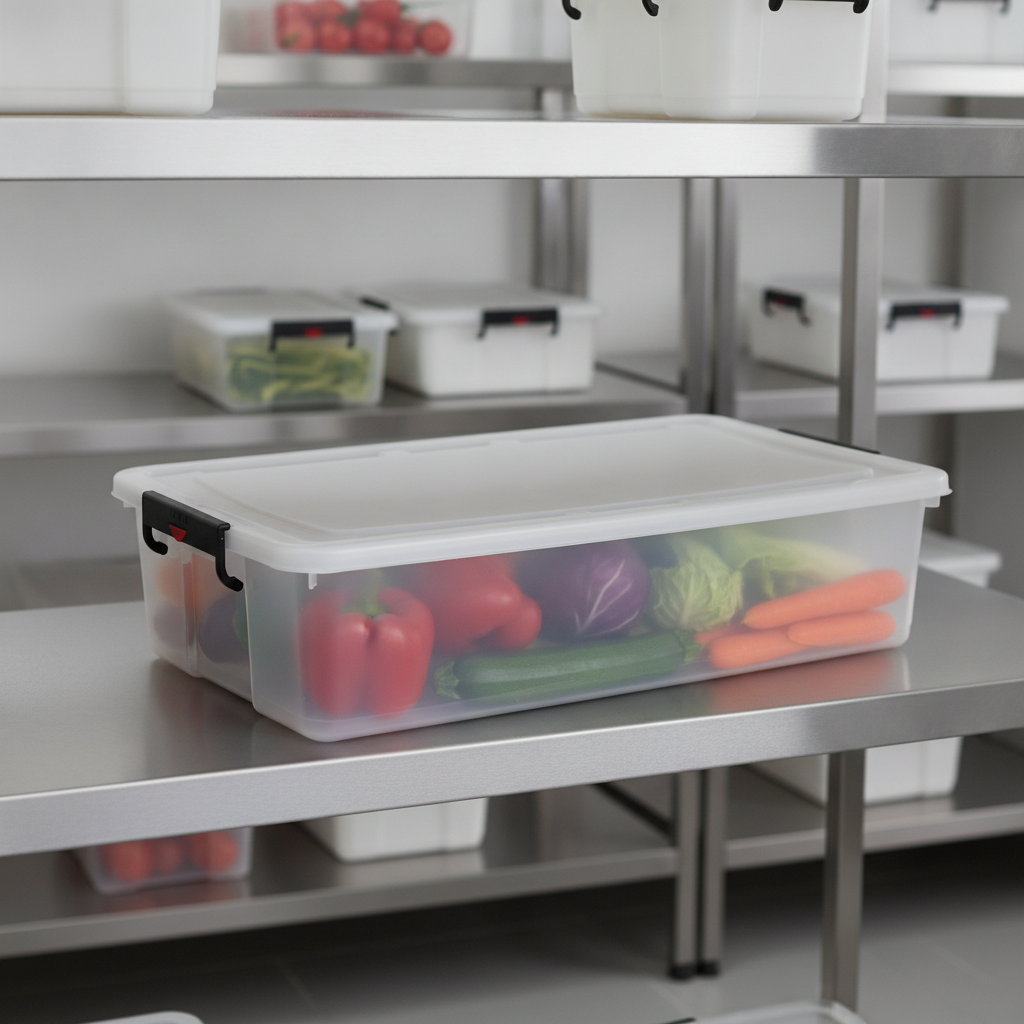 Polypropylene Food Storage Container 40L for Efficient Food Storage