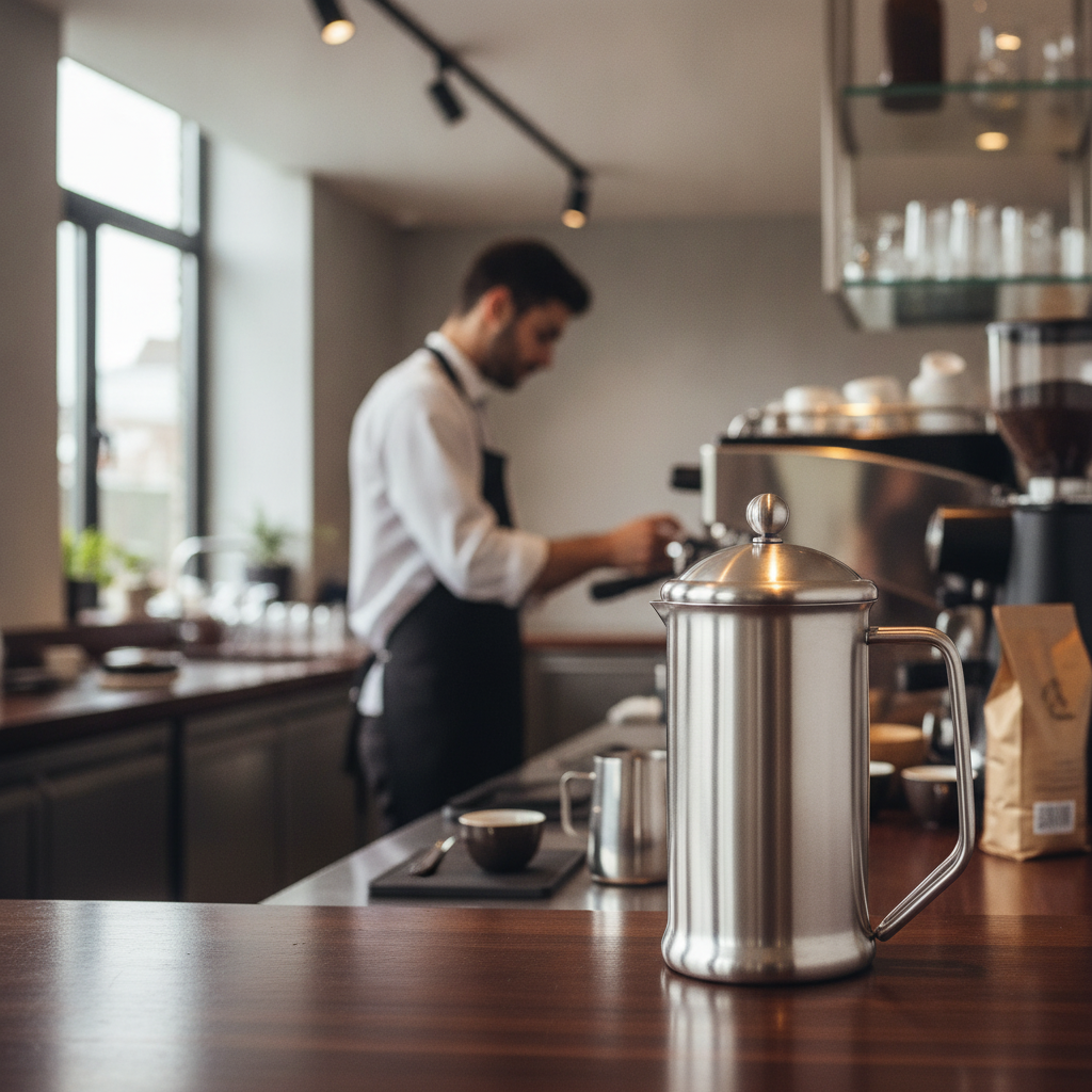 Stainless Steel Cafetiere 900ml for Coffee Lovers