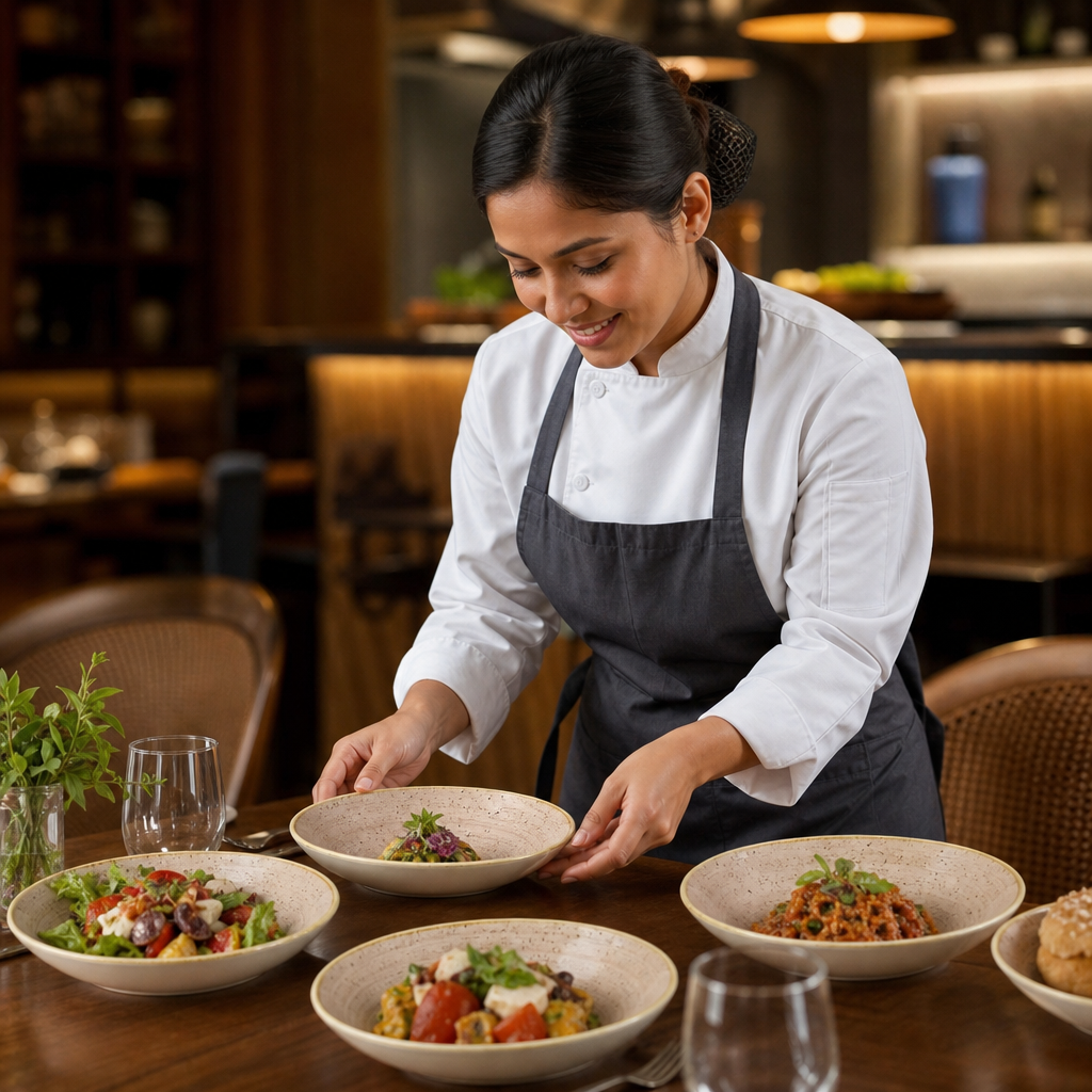 Bowls 150mm Vitrified Ceramic for Dining (Pack of 12)