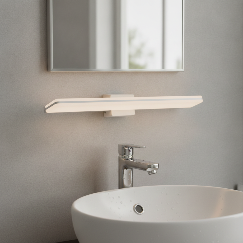 Plastic Wall Light 600mm for Bathroom Lighting