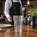 Clear Polystyrene Tumblers 570ml for Events & Catering (Pack of 100)