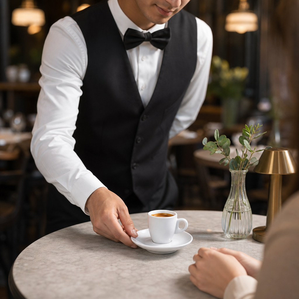 Espresso Saucers 120mm Vitrified Porcelain for Hospitality (Pack of 12)