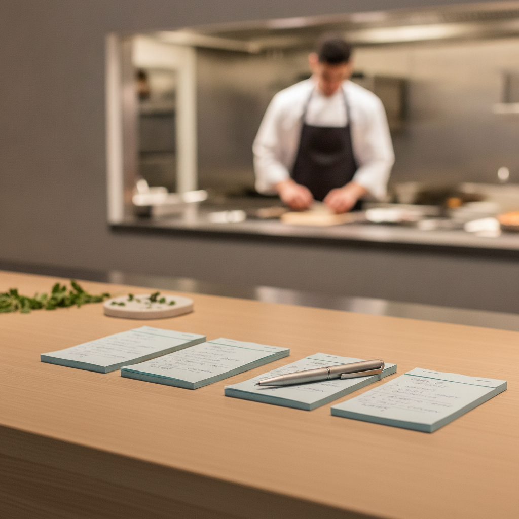 Paper Carbonless Waiter Pad Duplicate Small for Efficient Service (Pack of 50)