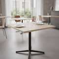 High Density Woodchip Square Table Top Travertin for Catering (600x600mm)