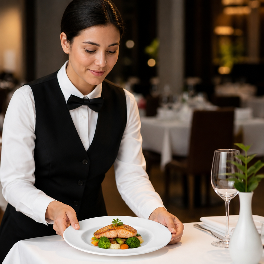 Tempered Wide Rim Plates 195mm Glass for Restaurants (Pack of 6)