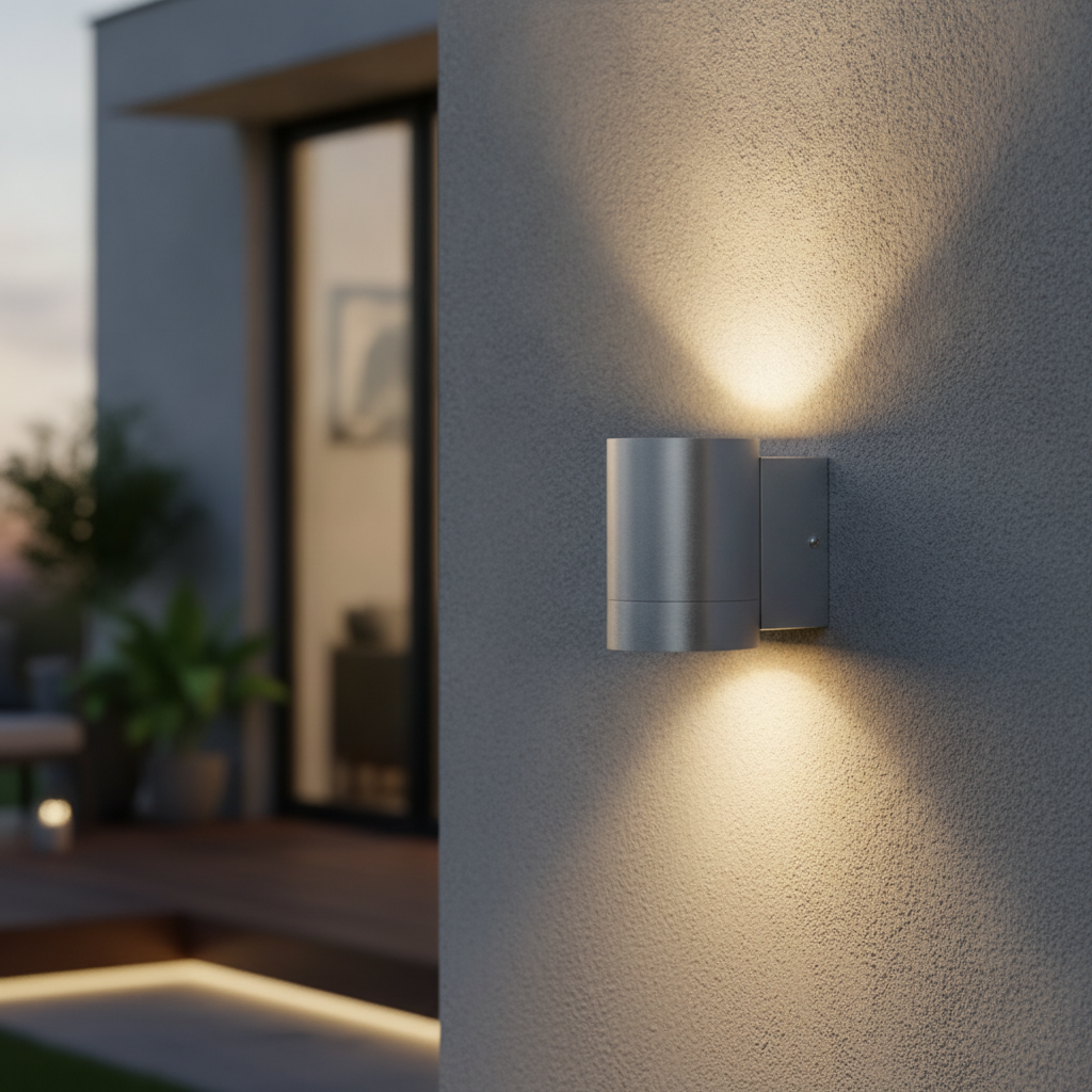 Aluminium Outdoor Wall Light for Patios & Doorways