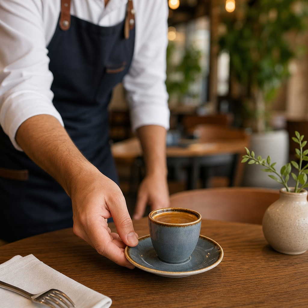 Espresso Saucers 115mm Porcelain for Cafés & Restaurants (Pack of 6)