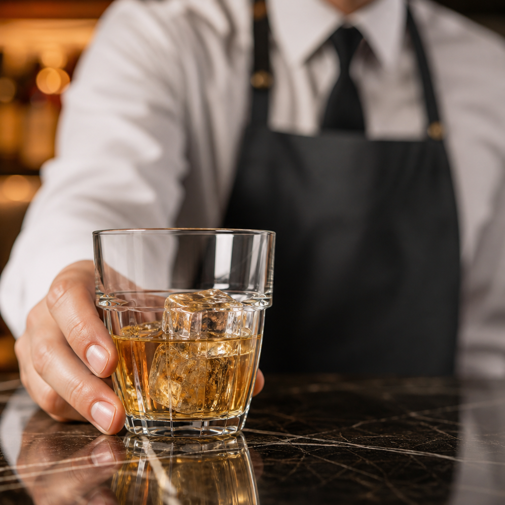 Glass Double Old Fashioned Tumblers 320ml for Casual & Fine Dining (Pack of 12)