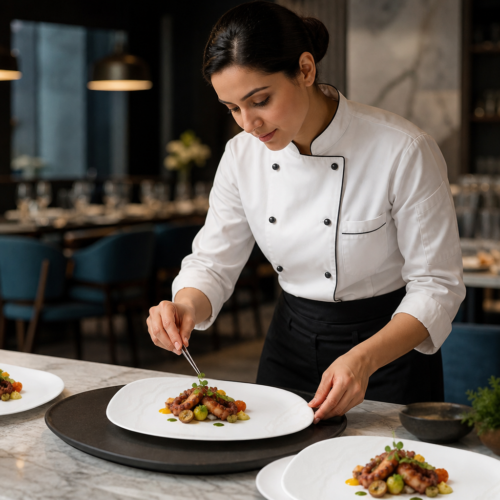 Organic Oblong Plates 260x150mm Vitrified Ceramic for Modern Hospitality (Pack of 12)