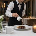 Porcelain Handled Jugs 65ml for Table Service (Pack of 12)