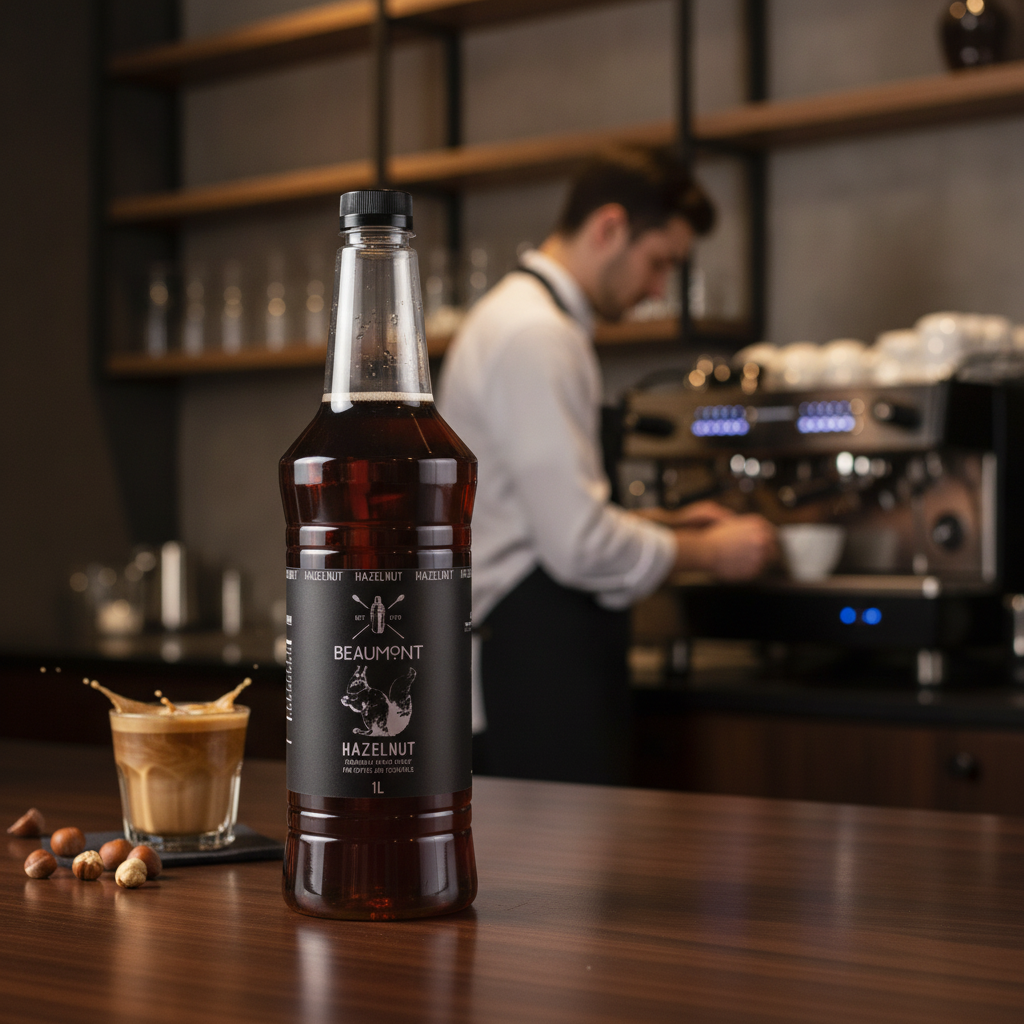 Hazelnut Syrup 1L for Coffee and Cocktails