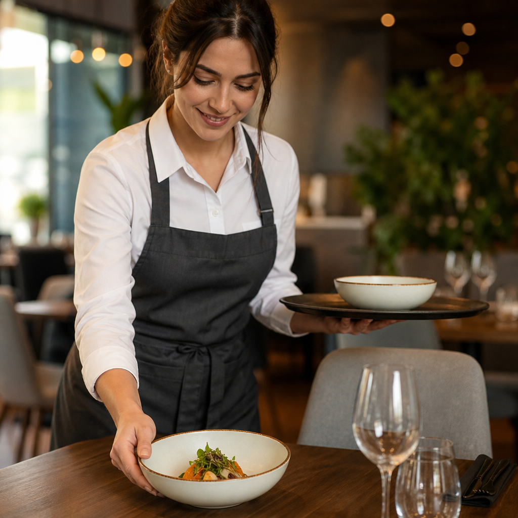Brown Dapple Coupe Bowls 130mm for Modern Restaurants & Cafés - Pack of 24