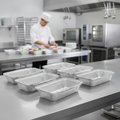 Aluminium Foil Takeaway Containers 725ml for Food Delivery (Pack of 500)