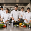 Unisex Chef Jackets in White for Professional Kitchen Staff