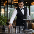 Clear Glass Beverage Glasses 415ml for Serving Drinks (Pack of 12)