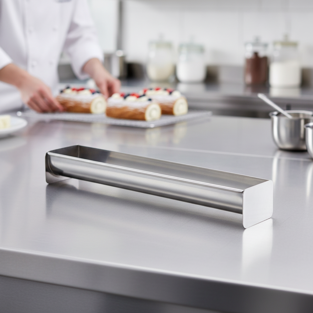 Stainless Steel Log Dessert Mould for Baking & Pastry