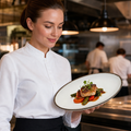 Oval Coupe Plates 203mm Porcelain for Restaurants & Cafés (Pack of 24)