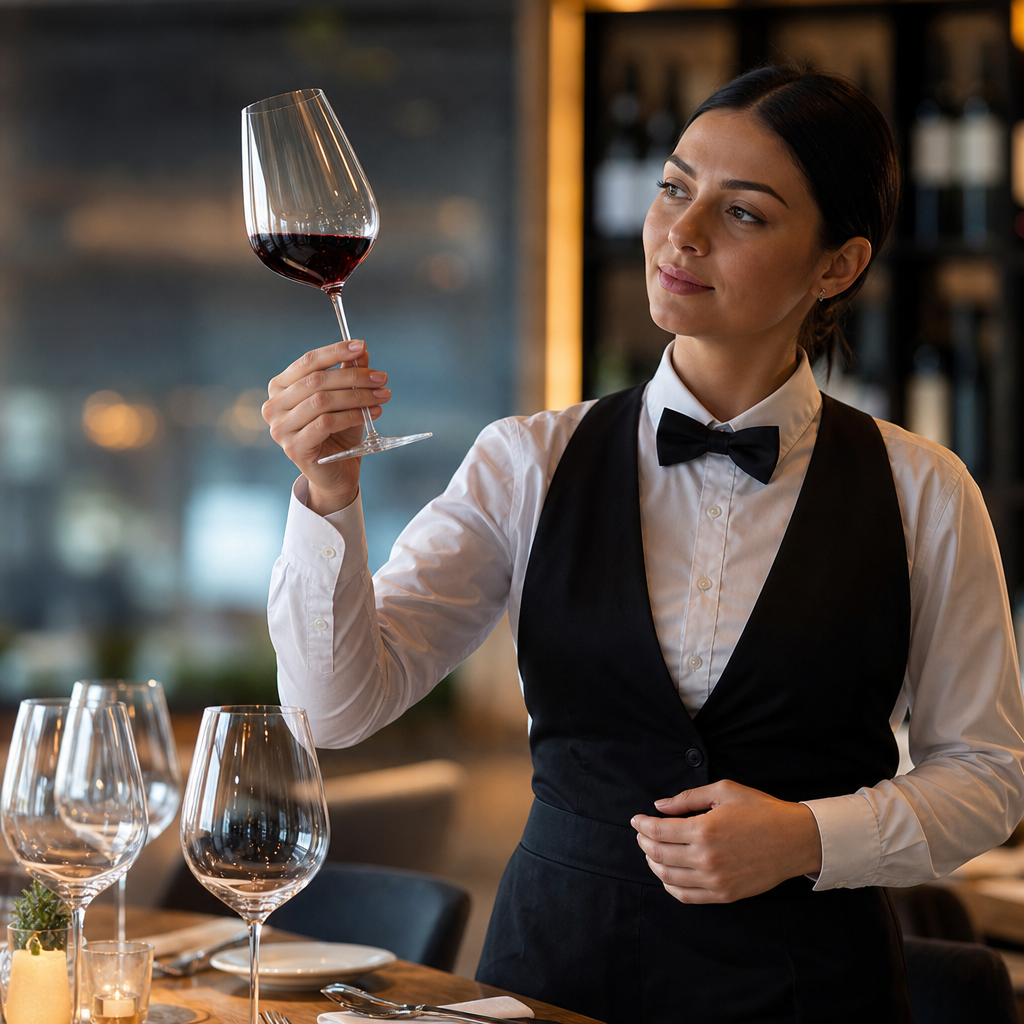 Krysta Premium Extra-Thin Stemmed Glass 550ml for Tasting Experiences (Pack of 12)