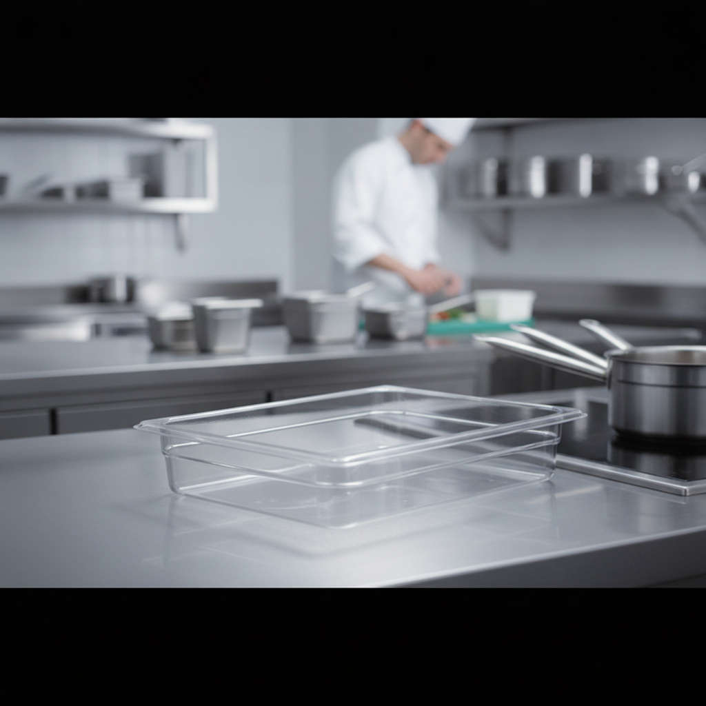 Copolymer Gastronorm Food Tray 3.9L for Food Service
