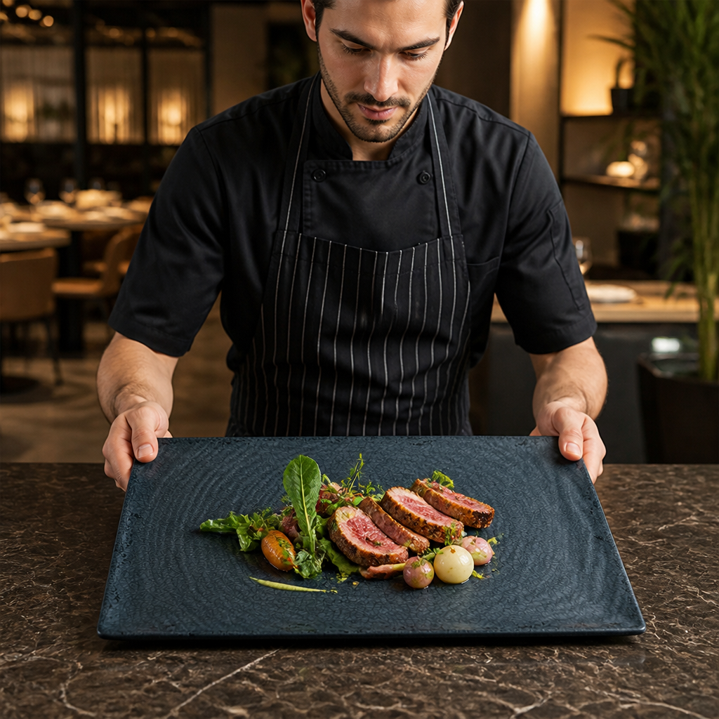 Gastronome Platter 1/1 Melamine for Casual Dining