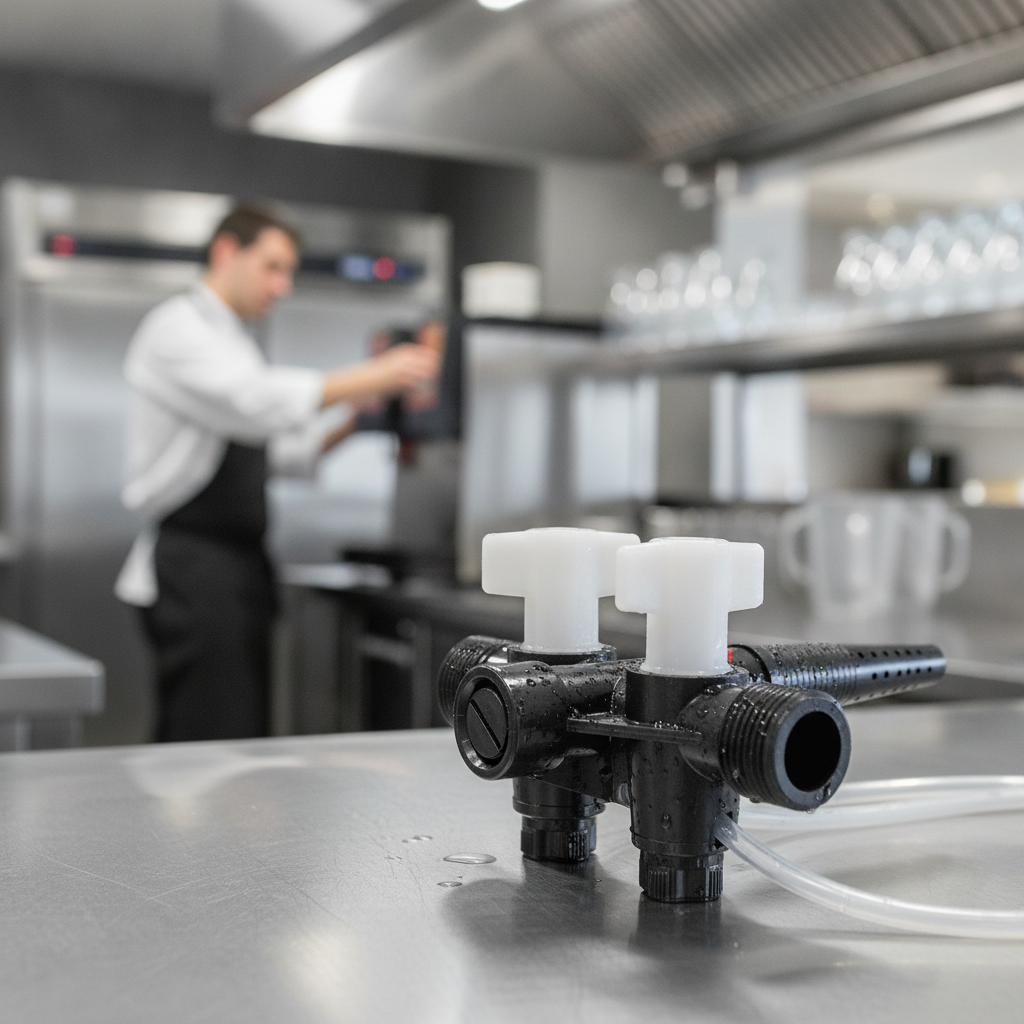 Plastic Double Y Tap 204mm for Efficient Drink Distribution