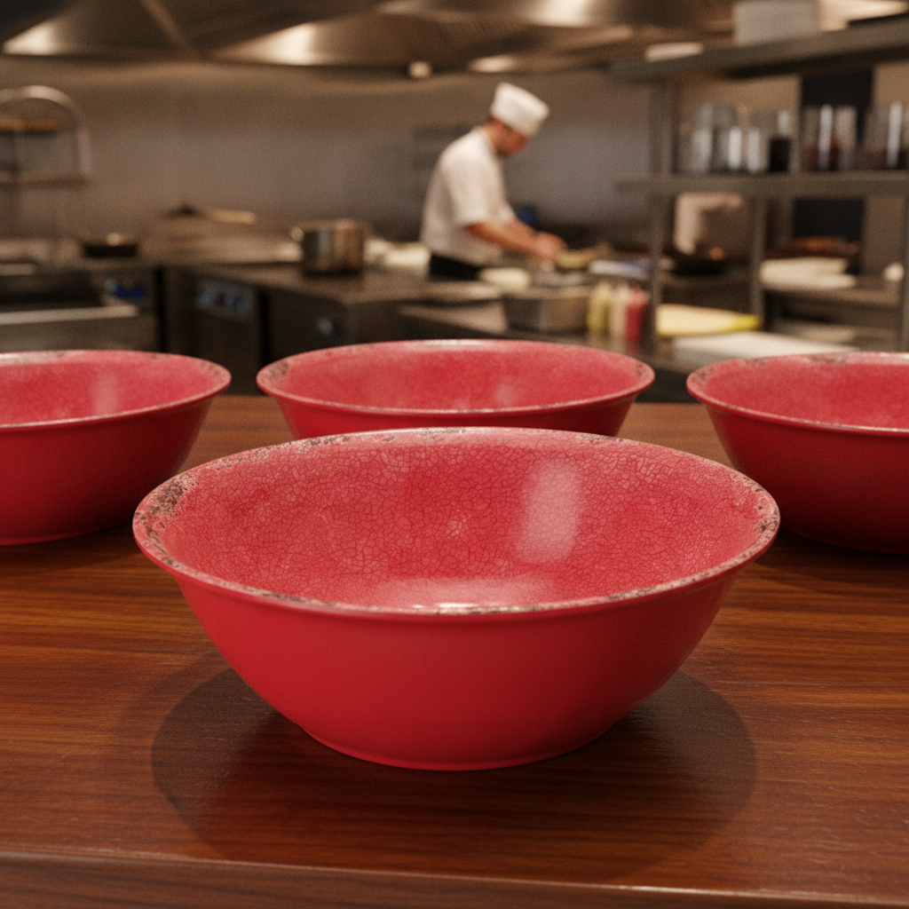 Melamine Bowl 1.3L for Presenting Culinary Creations