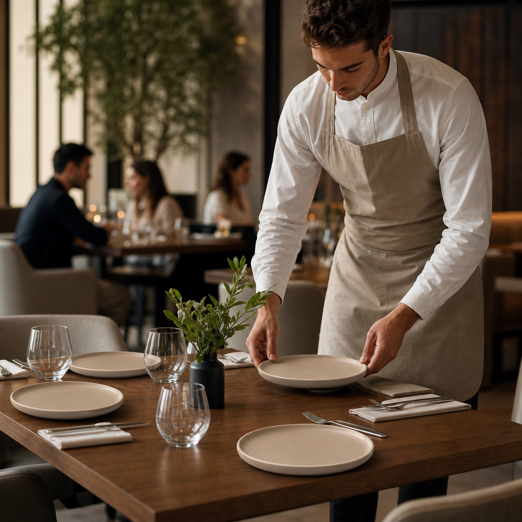 Plates 250mm Ceramic for Dining Rooms (Pack of 6)