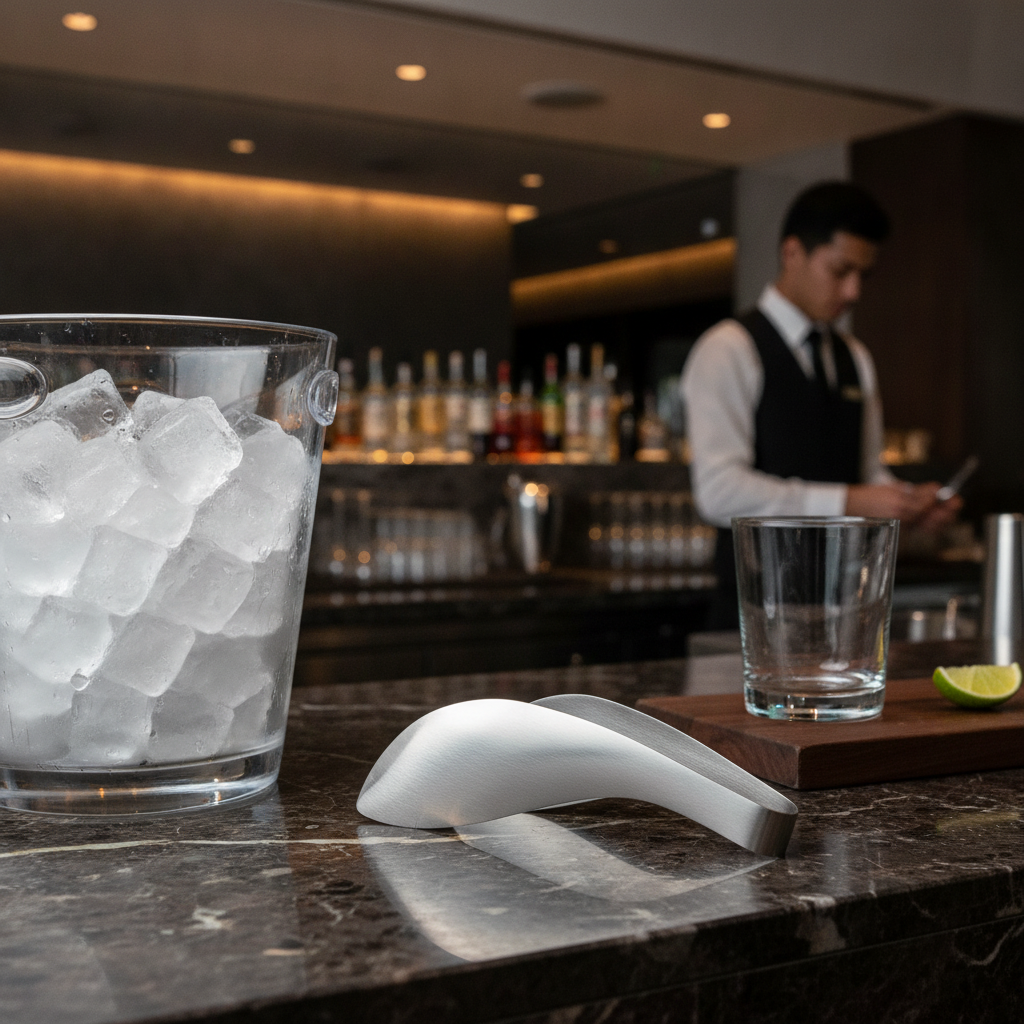 Stainless Steel Ice Tongs 78g for Bartending