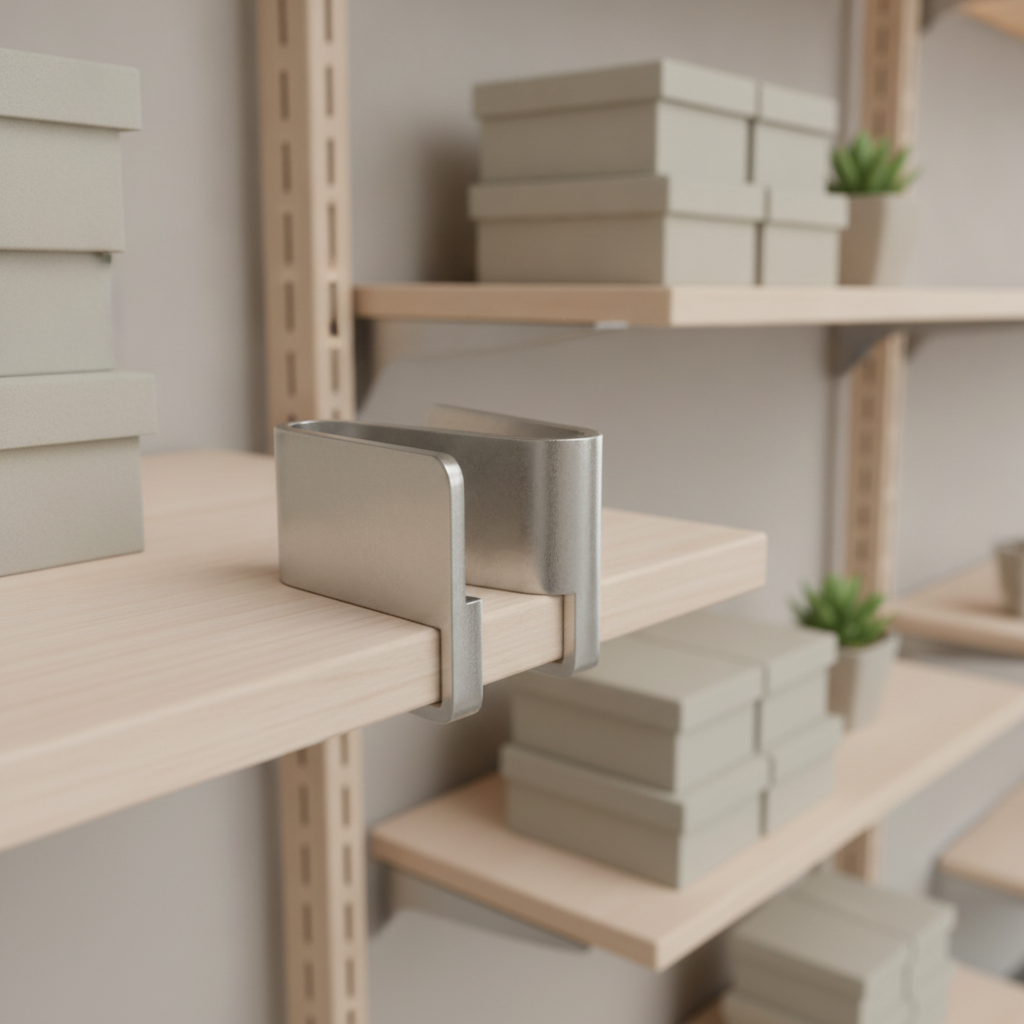 N Shaped Hooks for Modular Shelving (Pack of 2)