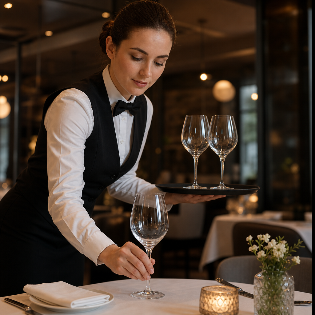 Crystal Glass Wine Glasses 750ml for Fine Dining (Pack of 12)