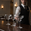 Crystal Margarita Glasses 250ml for Bars & Pubs (Pack of 6)