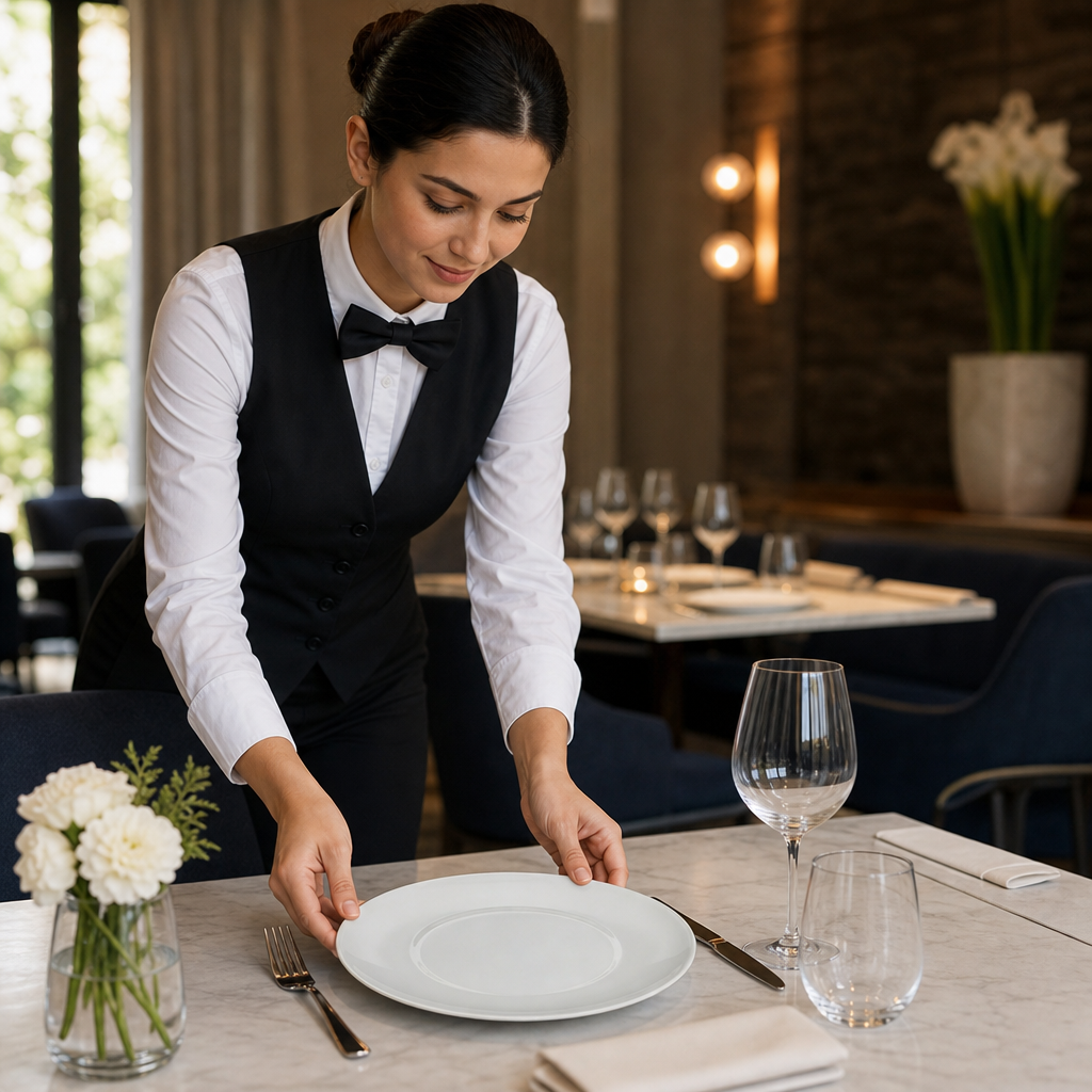 Plates 241mm Porcelain for Elegant Dining (Pack of 24)