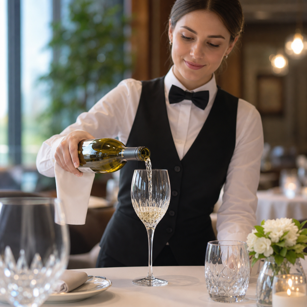 High-Quality Clear Glass White Wine Glasses 380ml for Beverage Service (Pack of 24)