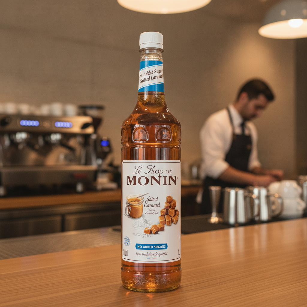 No Added Sugar Salted Caramel Syrup 1L for Beverages