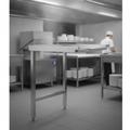 304 Stainless Steel Pass Through Dishwash Table 600mm for Commercial Kitchens