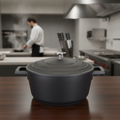 Cast Aluminium Casserole Dish 2.5L for Versatile Cooking