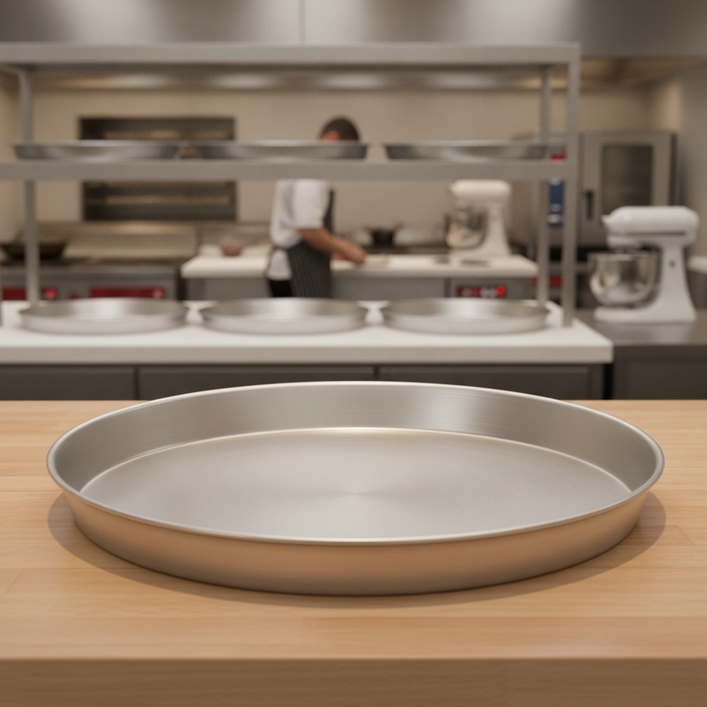 Iron Deep Dish Pizza Pan 14in for Chicago-Style Pizzas