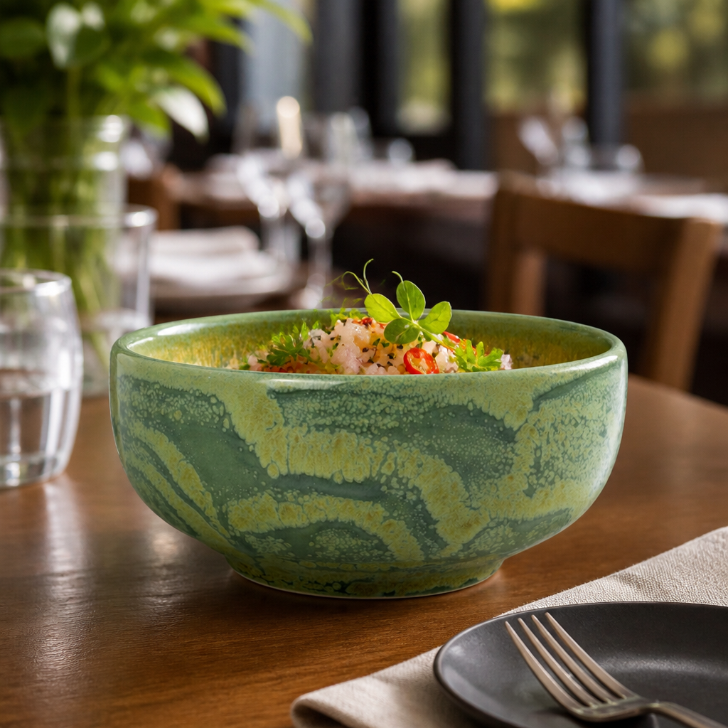 Aurora Jade Bowls 135mm for All Course Presentations