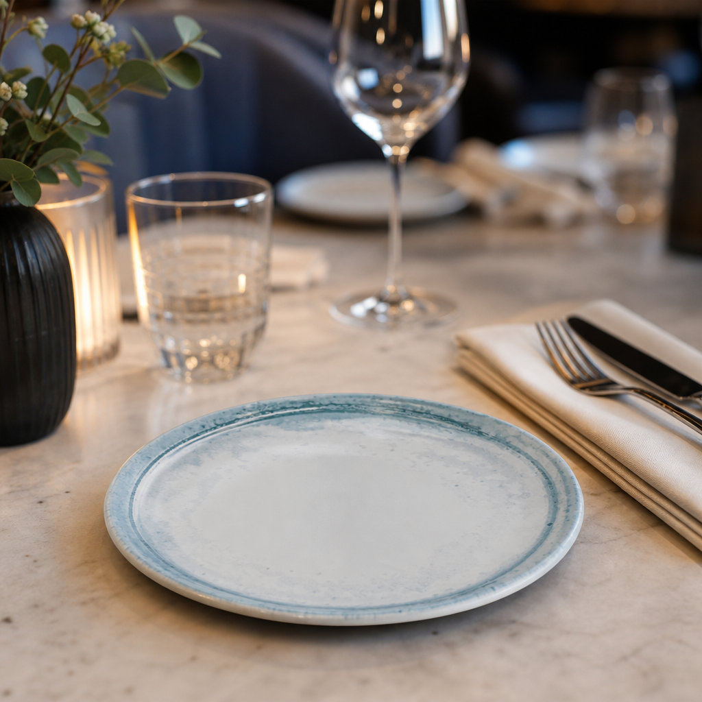Plate 152mm China for Professional Use (Pack of 12)