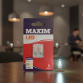 Plastic Cool White LED G4 Light Bulb 1.5W for Restaurants (Pack of 2)